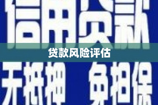 烈山贷款风险评估