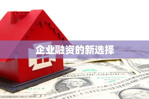烈山企业融资的新选择