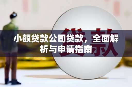 烈山小额贷款公司贷款，全面解析与申请指南