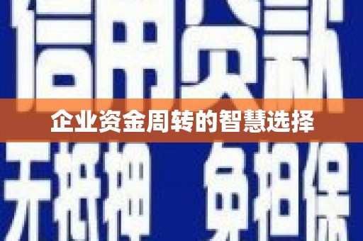 烈山企业资金周转的智慧选择