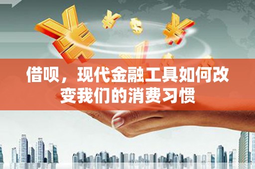 烈山借呗，现代金融工具如何改变我们的消费习惯