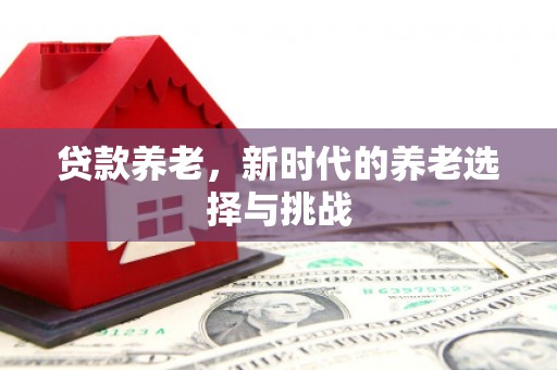 烈山贷款养老，新时代的养老选择与挑战