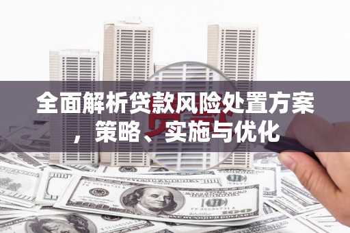 烈山全面解析贷款风险处置方案，策略、实施与优化