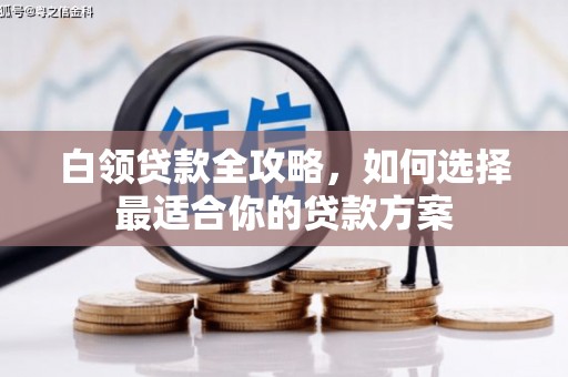 烈山白领贷款全攻略，如何选择最适合你的贷款方案
